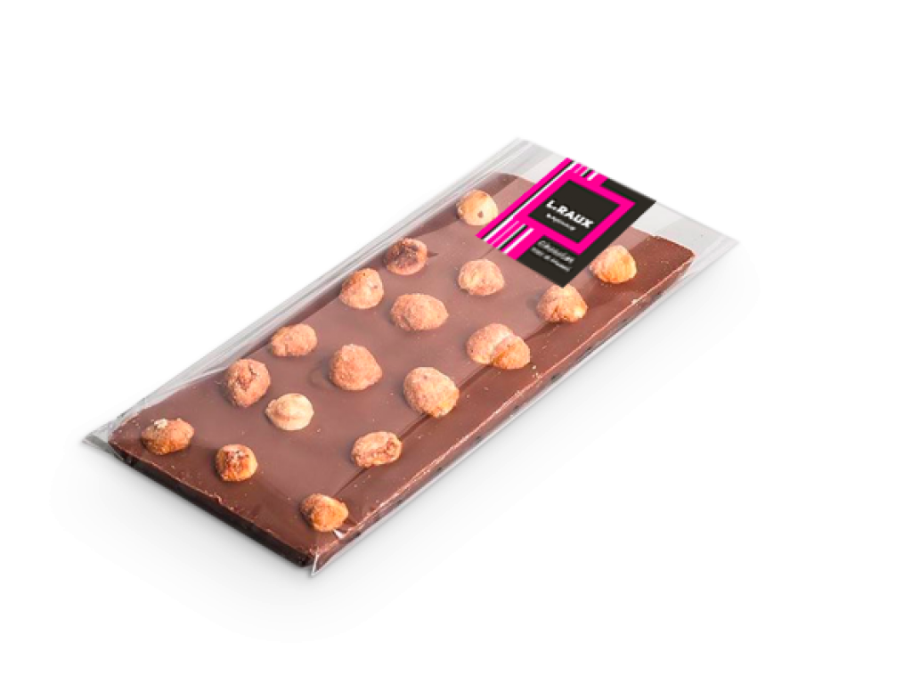 Tablette de chocolat en sachet individuel - qualité Pro FLYERALARM