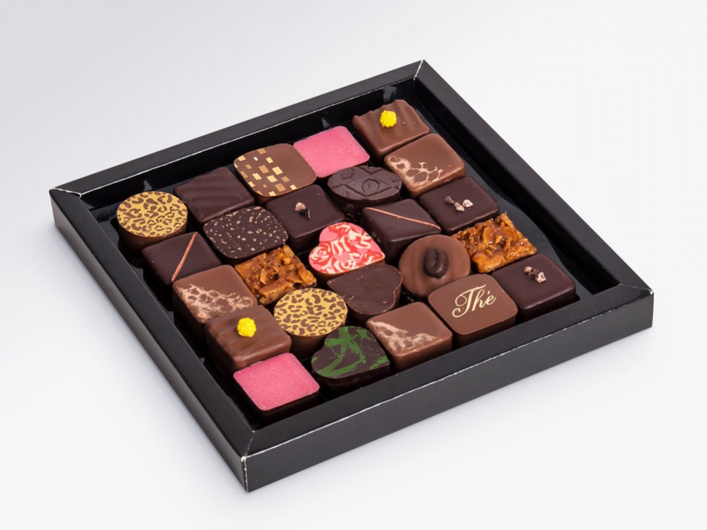 Boîte 20 Bonbons de Chocolat assortis - Maison Gélis
